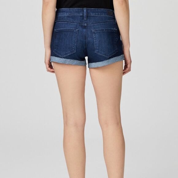 Pre Loved Paige cuffed jean shorts - Picture 2 of 7
